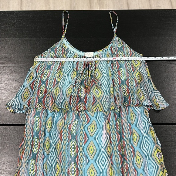 Ella Moss Silk Spaghetti Strap Dress - L - Picture 8 of 8